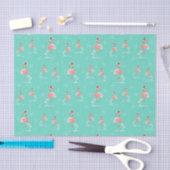 Multi Seidenpapier des Weihnachtsflamingos (Handwerk)