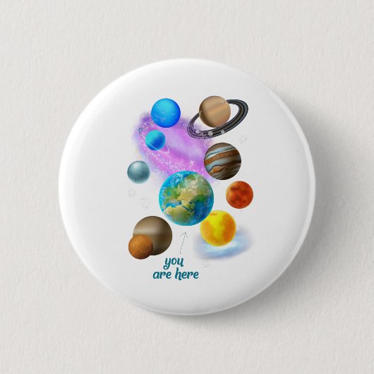 Multi Sie sind hier Planeten bearbeiten Button (Vorderseite)