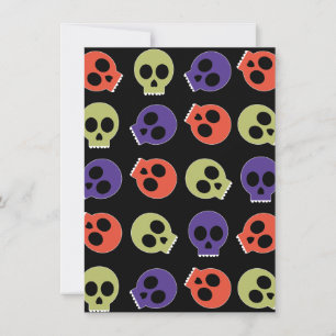 Multi Skulls Einladung