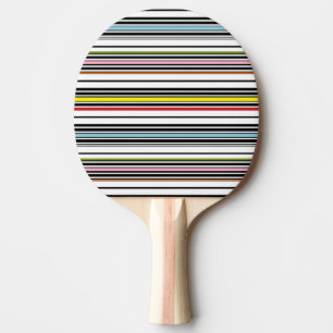Multi Streifen gemustert Tischtennis Schläger