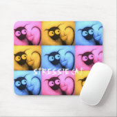 Multi Stressie Katze Mousepad (Mit Mouse)