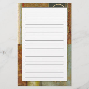 Multi-strukturierte abstrakte Malerei vom Briefpapier