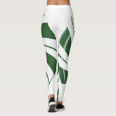 Multi Swirl Spearmint Leggings (Rückseite)