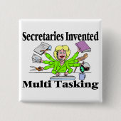 Multi-Task-Sekretär Button (Vorderseite)