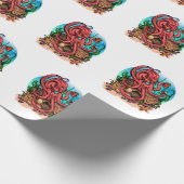 Multi-Task-Topus Geschenkpapier (Ecke)