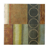 Multi-Texturierte Abstrakte Malerei von Vision Stu Fliese (Vorderseite)