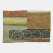 Multi-Texturierte Abstrakte Malerei von Vision Stu Geschirrtuch (Horizontal)