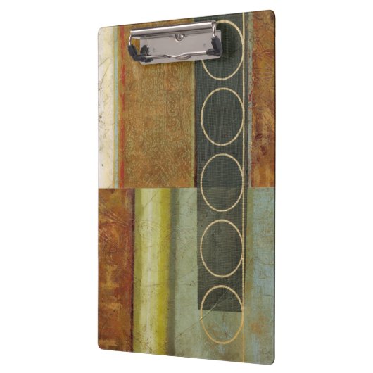 Multi-Texturierte Abstrakte Malerei von Vision Stu Klemmbrett (Links)