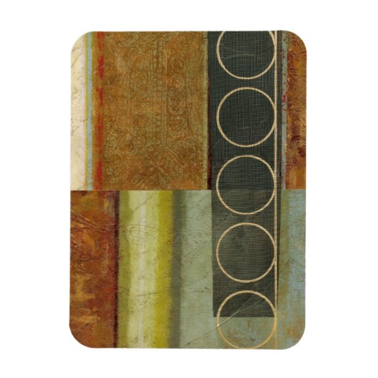 Multi-Texturierte Abstrakte Malerei von Vision Stu Magnet (Vertikal)