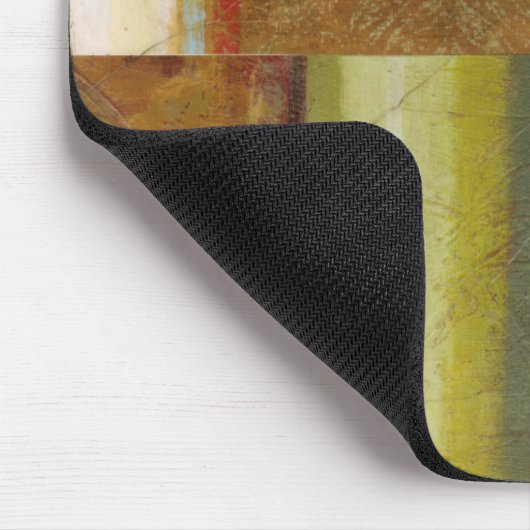 Multi-Texturierte Abstrakte Malerei von Vision Stu Mousepad (Ecke)