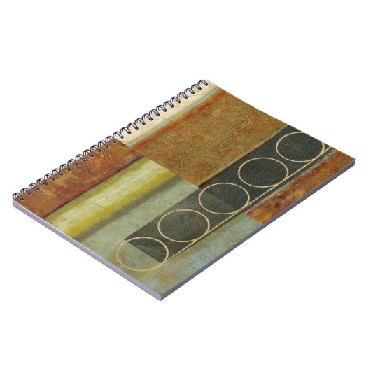 Multi-Texturierte Abstrakte Malerei von Vision Stu Notizblock (Linke Seite)