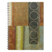 Multi-Texturierte Abstrakte Malerei von Vision Stu Notizblock (Vorderseite)