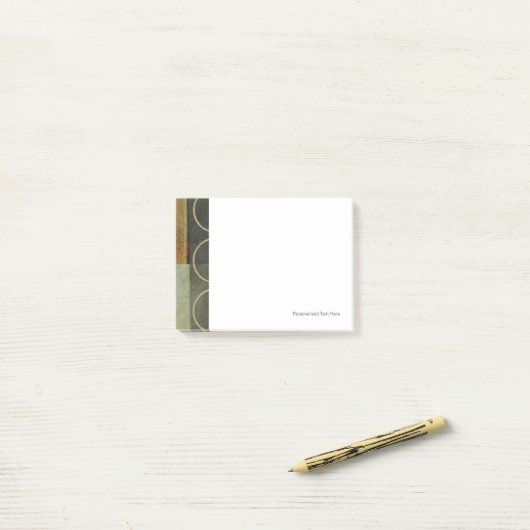 Multi-Texturierte Abstrakte Malerei von Vision Stu Post-it Klebezettel (Auf Schreibtisch)