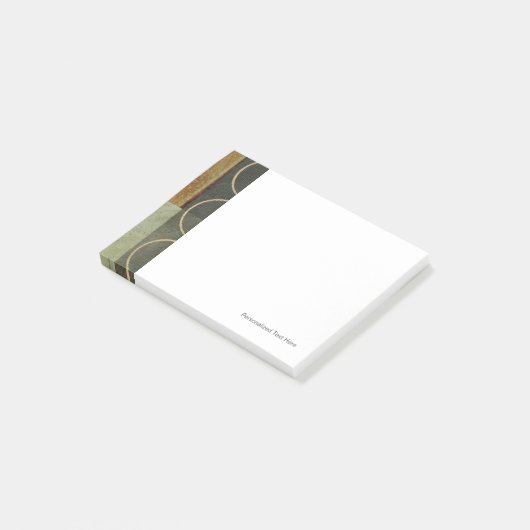 Multi-Texturierte Abstrakte Malerei von Vision Stu Post-it Klebezettel (angewinkelt)