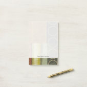 Multi-Texturierte Abstrakte Malerei von Vision Stu Post-it Klebezettel (Auf Schreibtisch)