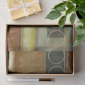 Multi-Texturierte Abstrakte Malerei von Vision Stu Seidenpapier (Geschenk)