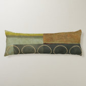 Multi-Texturierte Abstrakte Malerei von Vision Stu Seitenschläferkissen (Vorderseite)