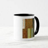 Multi-Texturierte Abstrakte Malerei von Vision Stu Tasse (VorderseiteRechts)