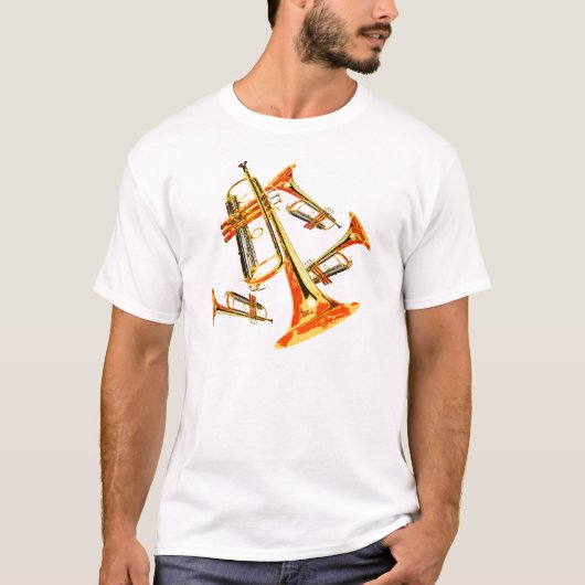 Multi-Trumpets T-Shirt (Vorderseite)