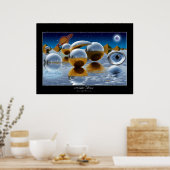 "MULTI-VERSE" Art Poster von Skye Ryan-Evans (Küche)