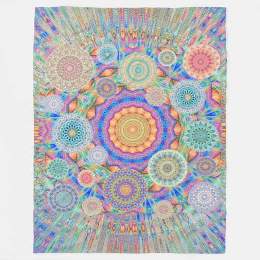 Multi Verse Fleecedecke (Vorderseite)