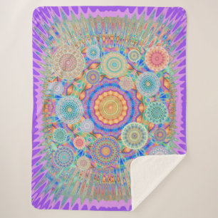 Multi Verse Sherpa Blanket Sherpadecke