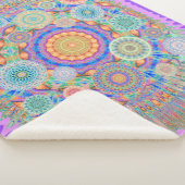 Multi Verse Sherpa Blanket Sherpadecke (3/4)