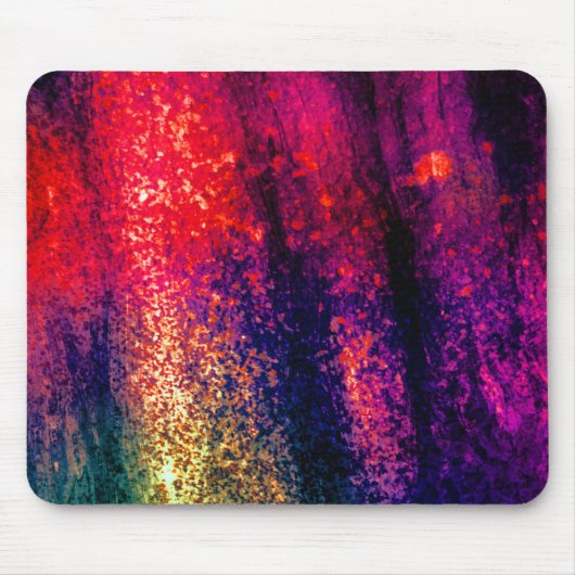 Multi vibrierender schmutziger Schmutz Mousepad (Vorne)