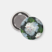 Multi Wertvoll Peony Magnet (Vorderseite/Rückseite)