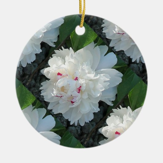 Multi-Wertvoll Peony Ornament (Vorne)