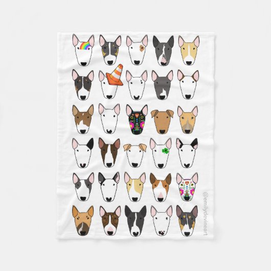 Multibull-Decken Fleecedecke (Vorderseite)