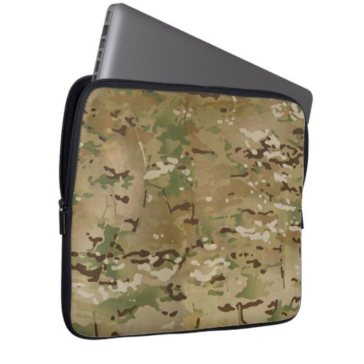 Multicam 13" Hülse Laptopschutzhülle (Vorne Rechts)