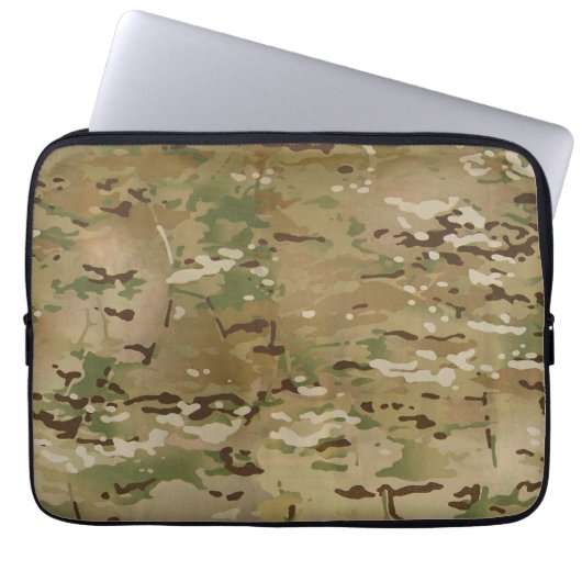 Multicam 13" Hülse Laptopschutzhülle (Vorderseite)
