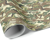 Multicam-Taktisches Tarnmuster Geschenkpapier (Rolleneckpunkt)