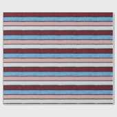 Multicfarbene Stripwolle: Stoffgewebe. Geschenkpapier (Flach)