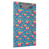 Multicfarbene Wasserfarbenherde-Zwischenablage Klemmbrett (Rechts)