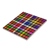 Multicfarbener Flannel Twill Kariert Tartan auf sc Fliese (Seite)