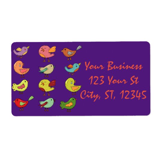 Multicfarbener Sweet Songbirds Thunder_Cove (Vorne)