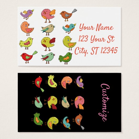 Multicfarbener Sweet Songbirds Thunder_Cove (Vorne & Hinten)