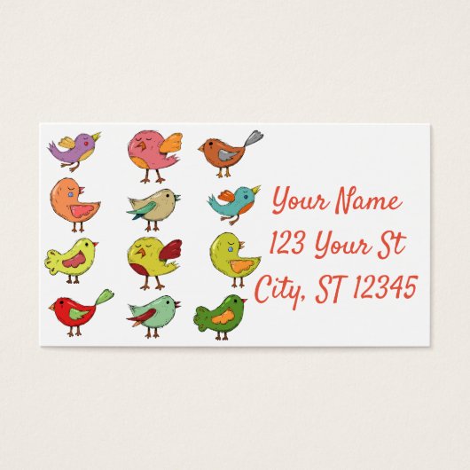 Multicfarbener Sweet Songbirds Thunder_Cove (Vorderseite)