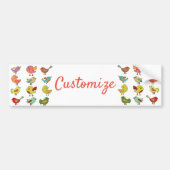 Multicfarbener Sweet Songbirds Thunder_Cove Autoaufkleber (Vorne)