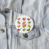 Multicfarbener Sweet Songbirds Thunder_Cove Button (Beispiel)