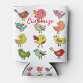 Multicfarbener Sweet Songbirds Thunder_Cove Dosenkühler (Vorderseite)