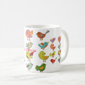 Multicfarbener Sweet Songbirds Thunder_Cove Kaffeetasse (VorderseiteRechts)