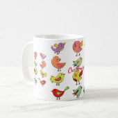 Multicfarbener Sweet Songbirds Thunder_Cove Kaffeetasse (Vorderseite Links)