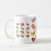 Multicfarbener Sweet Songbirds Thunder_Cove Kaffeetasse (Links)