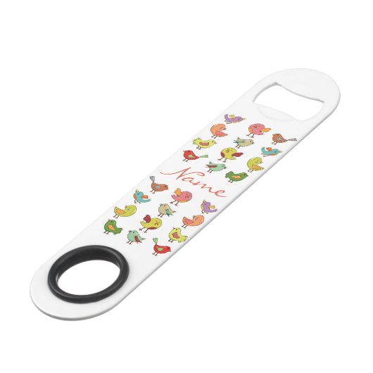 Multicfarbener Sweet Songbirds Thunder_Cove Speed Flaschenöffner (Vorderseite Schrägansicht)