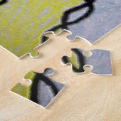 Multicfarbener Wind Abstrakt Moderne Kunst Puzzle (Seite)