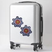 Multicologe australische Kunstdekor Aufkleber (Koffer)