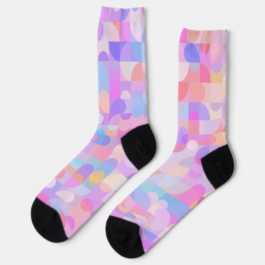 Multicologe Boho Muster Telefonring Stand Socken (Linkes Detail)